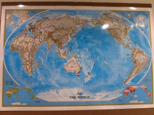 Pinning to our map of the world