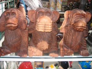 In Malta, we couldn't pick these up as they were not only big but carved from wood and unsealed