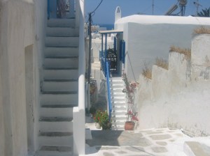 Alley ways of Mykonos