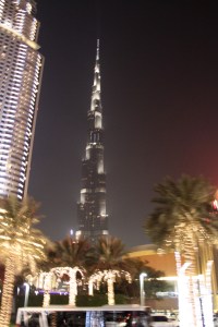 The tallest building - Burj Khalifa